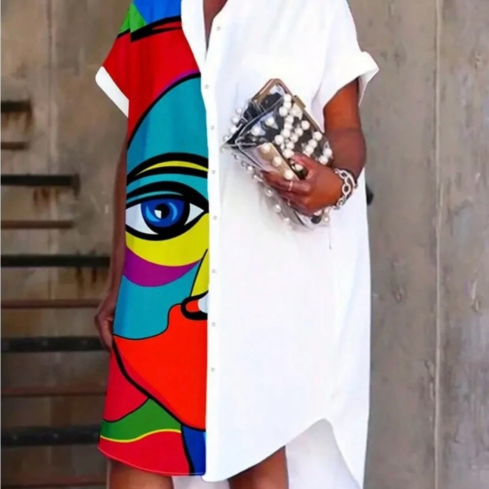 Button-Up Shirt or Dress - Picture 2 of 11